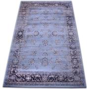 Tapis Rugsx Tapis heat-set Jasmin 8628 bleu 120x170 cm