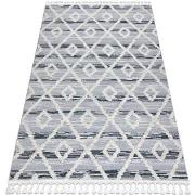 Tapis Rugsx Tapis SEVILLA Z555A treillis, diamants gris / 80x150 cm