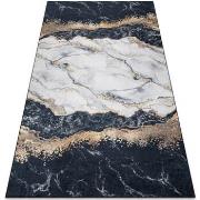 Tapis Rugsx Tapis lavable ANDRE 1124 Marbre antidérapant - 160x220 cm