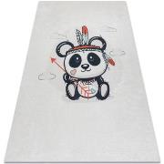 Tapis Rugsx Tapis lavable BAMBINO 1129 Panda pour les 160x220 cm