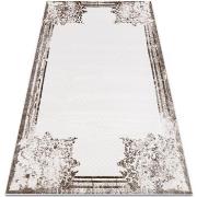 Tapis Rugsx Tapis ACRYLIQUE VALS 039 fleurs cadre ivoire 80x100 cm