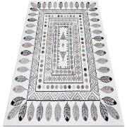 Tapis Rugsx Tapis FUN Teepee pour enfants, indien, cadre 120x170 cm