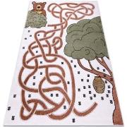 Tapis Rugsx Tapis FUN Honey pour enfants, ours, abeilles 200x290 cm