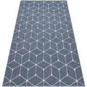 Tapis Rugsx Tapis EN CORDE SIZAL FLAT 48721/591 CUBES 80x150 cm