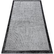 Tapis Rugsx TAPIS EN CORDE SIZAL FLOORLUX 20401 Cadre 120x170 cm