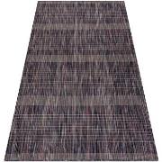 Tapis Rugsx Moderno tapis SIZAL FISY Rayures 20777A marron 80x150 cm