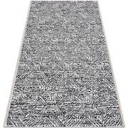 Tapis Rugsx Tapis COLOR 47373960 SISAL labyrinthe gris / 80x150 cm