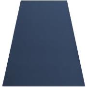 Tapis Rugsx Tapis ANTIDÉRAPANT RUMBA 1390 couleur unique bleu 80x200 c...