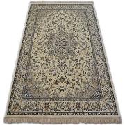 Tapis Rugsx Tapis WINDSOR 22915 ROSETTE JACQUARD ivoire/bleu 60x100 cm