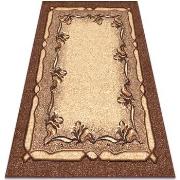 Tapis Rugsx BCF Rug Morad KRZYS fleurs - marron 120x170 cm