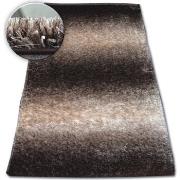 Tapis Rugsx Tapis Shaggy SPACE 3D B315 marron 120x170 cm