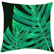 Housses de coussins Sud Trading Housse pour coussin à garnir monstera