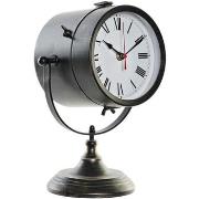 Horloges Item International Horloge sur pied rétro en métal noir patin...