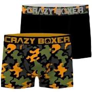 Boxers Crazy Boxer CRAZYBOXER 2 Boxers Homme Bio BCBCX2 CAMO Oran