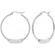 Boucles oreilles Sc Crystal B2790-ARGENT