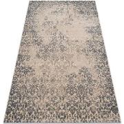 Tapis Rugsx Tapis Laine JADE 45016/100 Ornement vintage beige 67x130 c...