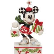 statuettes et figurines Enesco Figurine de collection Minnie avec cade...