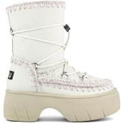 Baskets Mou Eskimo Snow Boot Twist Short Nubuck True White
