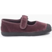 Ballerines enfant Pisamonas Chaussures Babies en velours embout en cao...