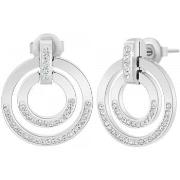 Boucles oreilles Sc Crystal B3317-ARGENT