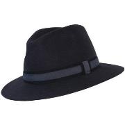 Chapeau Chapeau-Tendance Chapeau fédora 100% laine IDRO T55