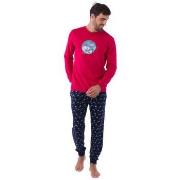 Pyjamas / Chemises de nuit Achile Pyjama long en pur coton jersey RETR...