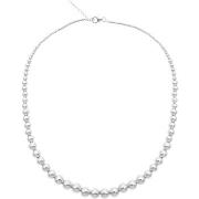 Collier Orusbijoux Collier Argent Rhodié Chaine Boules