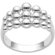 Bijoux Orusbijoux Bague En Argent Rhodié Petites Boules