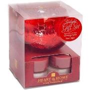 Bougies, diffuseurs Kontiki Coffret cadeau heart and home 8 bougies Lu...