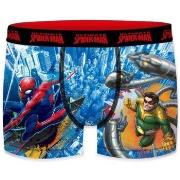 Boxers Marvel MARVEL Boxer Garçon Microfibre PET Bleu Rouge