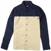 Chemise Wrung Chemise homme EDGE beige et bleu