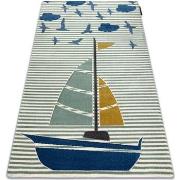 Tapis Rugsx Tapis PETIT SAIL bateau, voilier vert 180x270 cm