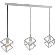 Lustres, suspensions et plafonniers Tosel Lustre bar métal aluminium