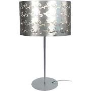 Lampes de bureau Tosel Lampe a poser droit métal aluminium