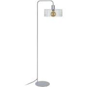 Lampadaires Tosel lampadaire liseuse arqué métal aluminium