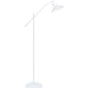 Lampadaires Tosel lampadaire liseuse articulé métal blanc