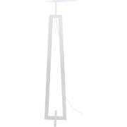 Lampadaires Tosel Lampadaire colonne bois blanc d'ivoire