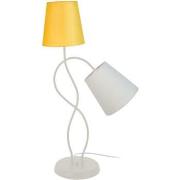 Lampes de bureau Tosel Lampe de chevet multi bras métal blanc d'ivoire