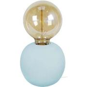 Lampes de bureau Tosel Lampe de chevet globe bois bleu