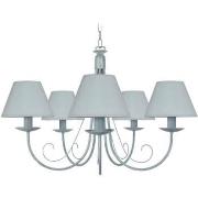 Lustres, suspensions et plafonniers Tosel Lustre multi bras métal gris...