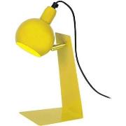 Lampes de bureau Tosel Lampe de bureau articulé métal jaune