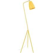 Lampadaires Tosel lampadaire liseuse articulé métal jaune