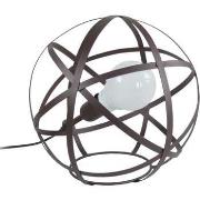 Lampes de bureau Tosel Lampe a poser globe métal marron