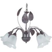 Lustres, suspensions et plafonniers Tosel Lustre multi bras métal marr...