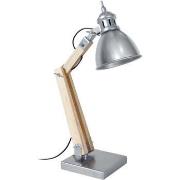Lampes de bureau Tosel Lampe de bureau articulé métal naturel et alumi...