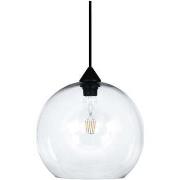 Lustres, suspensions et plafonniers Tosel Suspension globe verre noir ...