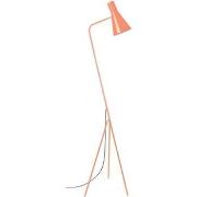 Lampadaires Tosel lampadaire liseuse articulé métal orange