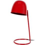 Lampes de bureau Tosel Lampe de bureau droit métal rouge