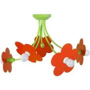 Lustres, suspensions et plafonniers Tosel Lustre multi bras métal vert...