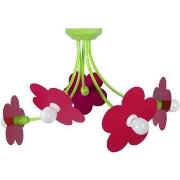 Lustres, suspensions et plafonniers Tosel Lustre multi bras métal vert...